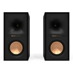klipsch Reference Next-Generation R-50M Horn-Loaded Bookshelf Speakers with 5.25" Spun-Copper Woofers for Best-in-Class Home Theater Sound in Black