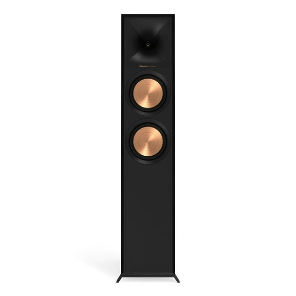 Klipsch R-605FA Reference Floorstanding Speaker with Built-In Elevation Up-Firing Dolby Atmos Tweeter - Each (Black)