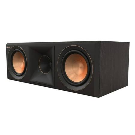 Klipsch - Reference Premiere Series Dual 5.25" 400-Watt Passive 2-Way Center-Channel Speaker - Ebony