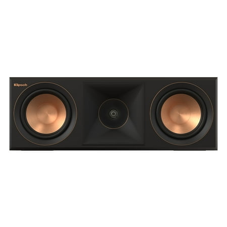 Klipsch - Reference Premiere Series Dual 5.25" 400-Watt Passive 2-Way Center-Channel Speaker - Ebony