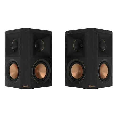 Klipsch - Reference Premiere Dual 5.25" 400-Watt Passive 2-Way Surround Sound  Speaker (Pair) - Ebony