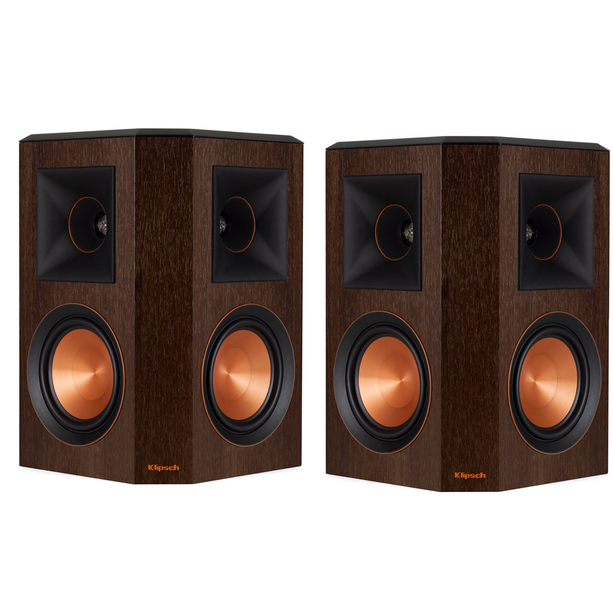 Klipsch RP-502S Reference Premiere Surround Speakers - Pair (Walnut) - image 1 of 3