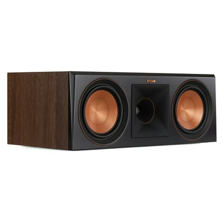 Klipsch - Reference Premiere Dual 6-1/2" 500-Watt Passive 2-Way Center-Channel Speaker - Walnut