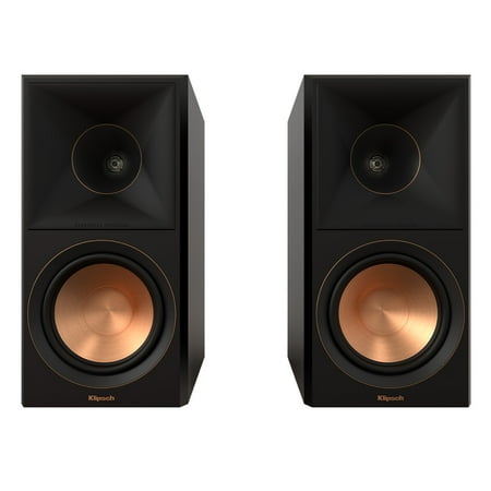 Klipsch - Reference Premiere Dual 6.5" 400-Watt Passive 2-Way Bookshelf Speaker (Pair) - Ebony