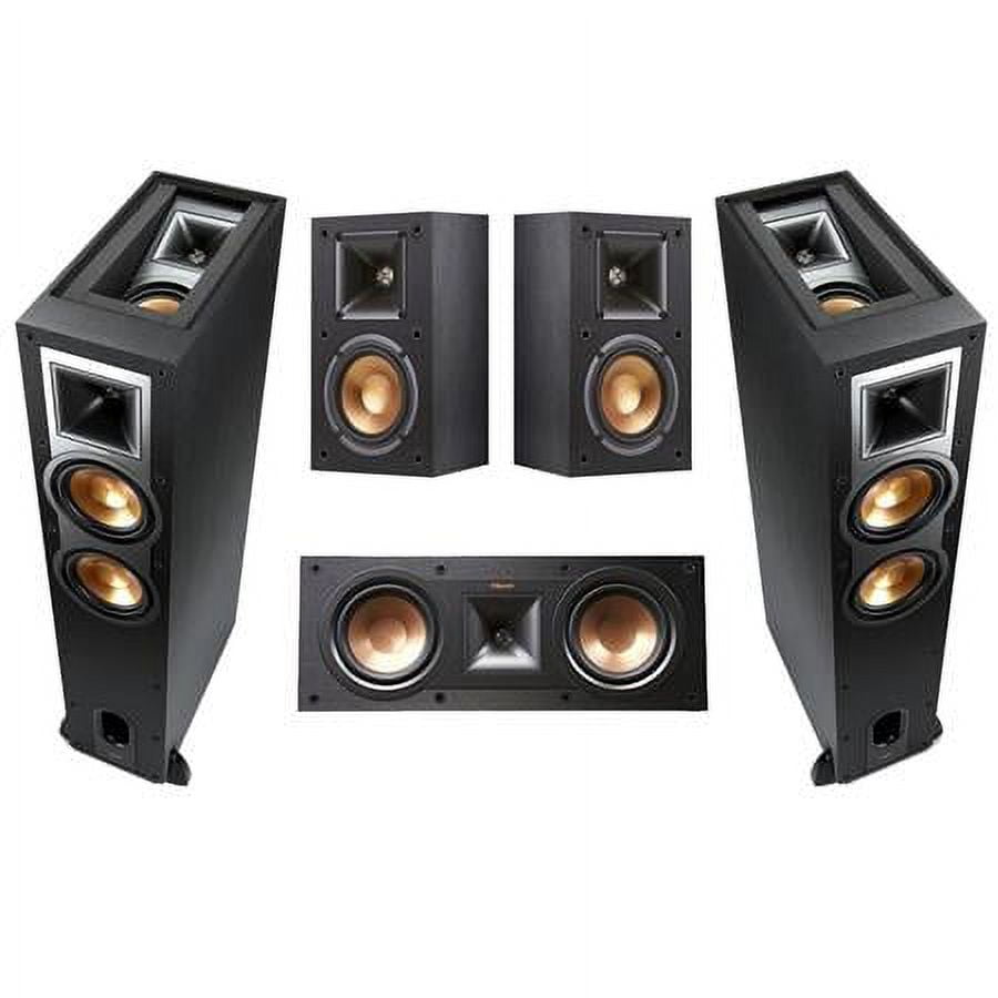 Klipsch R-25c Center Channel Speaker Klipsch Reference 5.0 Home Theater Pack with 2x R-26FA Floorstanding