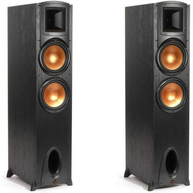 Klipsch Synergy Black Label F-300 Floorstanding Speaker with Dual 8" Woofers, Pair