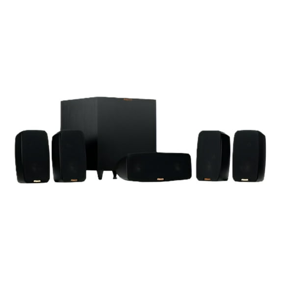 Klipsch Wireless Subwoofer 5.1 Home Theater Systems, Black