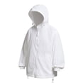 thumbnail image 1 of Klisyaur Sun Protection Shirt for Mens Long Sleeve Hooded Breathable Fashion Spring Summer Top Zipper down Tee, 1 of 4