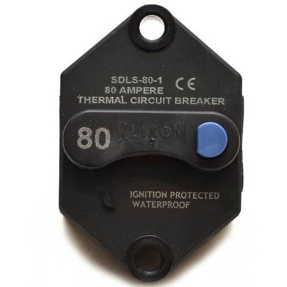 Klixon Boat Thermal Circuit Breaker SDLS-80-1 | 80 Amp