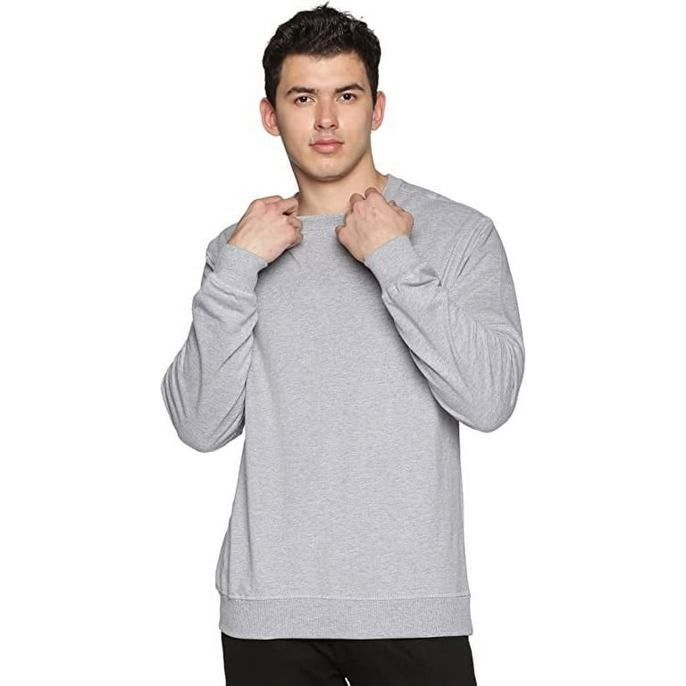 Klizzer Luxury Sweatshirts for Men 100% Cotton Fleece Crewneck