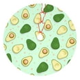 thumbnail image 1 of Kll 30" Christmas Tree Skirt Avocado Xmas Tree Skirts Mat For New Year Xmas Holiday Party Indoor Outdoor Home Decoration, 1 of 9