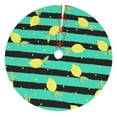 thumbnail image 1 of Kll 30" Christmas Tree Skirt Lemon Xmas Tree Skirts Mat For New Year Xmas Holiday Party Indoor Outdoor Home Decoration, 1 of 9