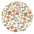 thumbnail image 1 of Kll 36" Christmas Tree Skirt Mushrooms Xmas Tree Skirts Mat For New Year Xmas Holiday Party Indoor Outdoor Home Decoration, 1 of 9