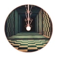 thumbnail image 1 of Kll 3d Abstract Chess Boar Christmas Tree Skirt 30",Party Decorations Farmhouse For Christmas Decorations Holiday Party, 1 of 8