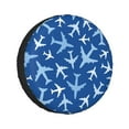 thumbnail image 1 of Kll Airplanes In The Sky Tire Cover,Universal Wheel Tire Cover For Trailer, Rv, Suv, Truck,Camper And Many Vehicle,(15 Inch), 1 of 8