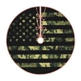 thumbnail image 1 of Kll American Flag Camo Christmas Tree Skirt 48",Party Decorations Farmhouse For Christmas Decorations Holiday Party, 1 of 8