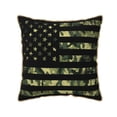 thumbnail image 1 of Kll American Flag Camo Decorative Throw Pillow Covers Velvet Soft For Couch Sofa Bedroom Living Room Outdoor -16"X16", 1 of 8
