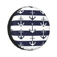 thumbnail image 1 of Kll Anchors Tire Cover,Universal Wheel Tire Cover For Trailer, Rv, Suv, Truck,Camper And Many Vehicle,(15 Inch), 1 of 7