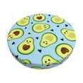 thumbnail image 1 of Kll Avocado And Hearts Round Bar Chair Cushion Cover 13 Inch,Bar Stool Protector With Elastic, Soft Washable, 1 of 7