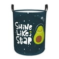 thumbnail image 1 of Kll Avocado In Space1 Waterproof Foldable Laundry Hamper Bucket With Handles For Storage Bin,Kids Room,Home Organizer (Medium), 1 of 8