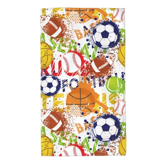 Kll Balls Ultra Absorbent & Soft Hand Towels For Bath, Hand, Face, Gym And Spa-27.5x16in