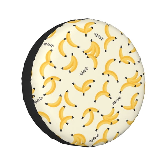 Kll Banana Tire Cover,Universal Wheel Tire Cover For Trailer, Rv, Suv, Truck,Camper And Many Vehicle,(16 Inch)