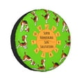 thumbnail image 1 of Kll Beagle ​​doing Yoga Tire Cover,Universal Wheel Tire Cover For Trailer, Rv, Suv, Truck,Camper And Many Vehicle,(15 Inch), 1 of 7