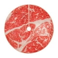 thumbnail image 1 of Kll Beef Steaks Christmas Tree Skirt 36",Party Decorations Farmhouse For Christmas Decorations Holiday Party, 1 of 8