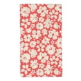 thumbnail image 1 of Kll Beige Flowers Ultra Absorbent & Soft Hand Towels For Bath, Hand, Face, Gym And Spa-27.5x16in, 1 of 9