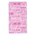 thumbnail image 1 of Kll Best Mom Ever Ultra Absorbent & Soft Hand Towels For Bath, Hand, Face, Gym And Spa-27.5x16in, 1 of 9
