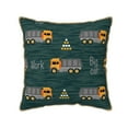 thumbnail image 1 of Kll Big Machine Decorative Throw Pillow Covers Velvet Soft For Couch Sofa Bedroom Living Room Outdoor -16"X16", 1 of 8