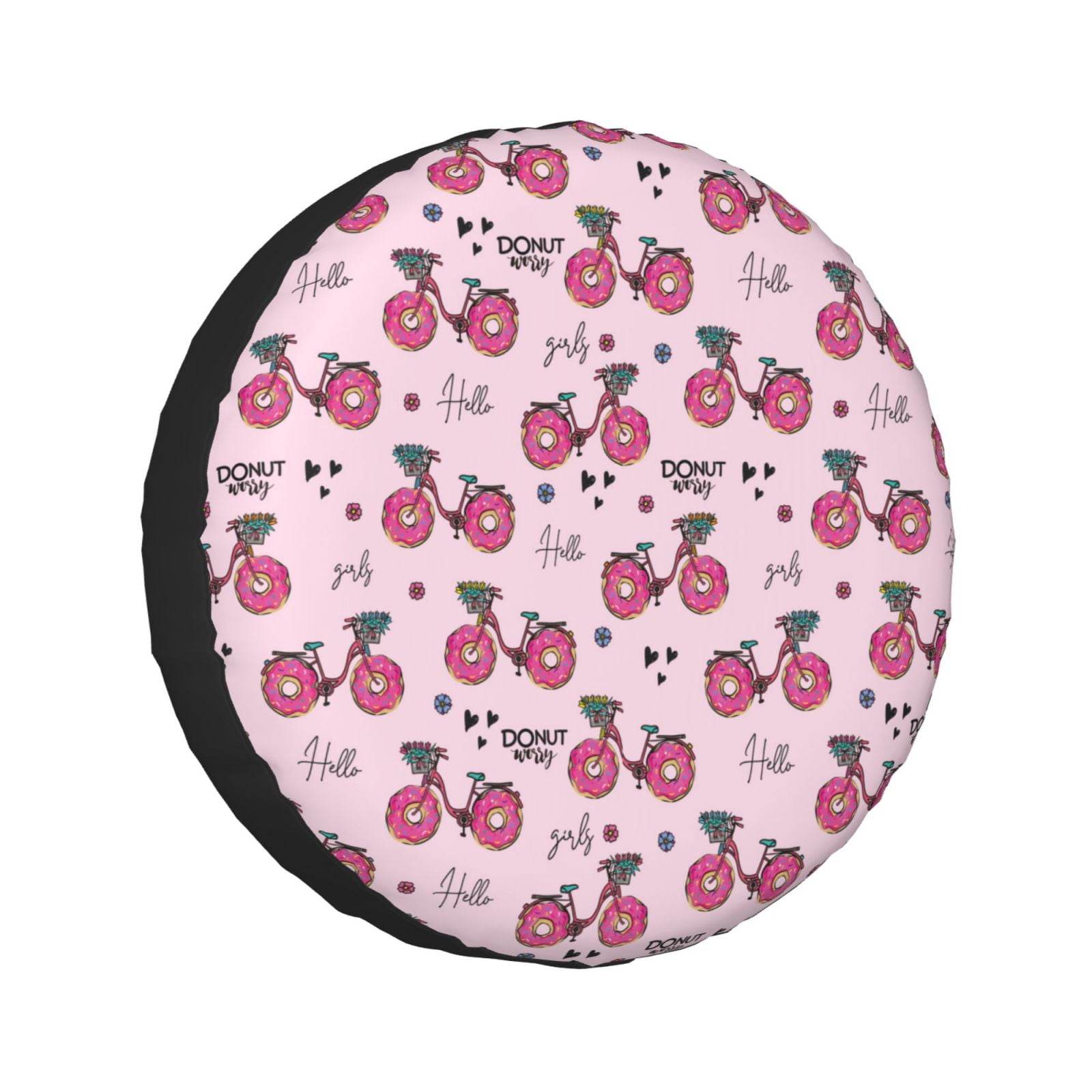 Kll Bike With Donut Wheels Tire Cover,Universal Wheel Tire Cover For