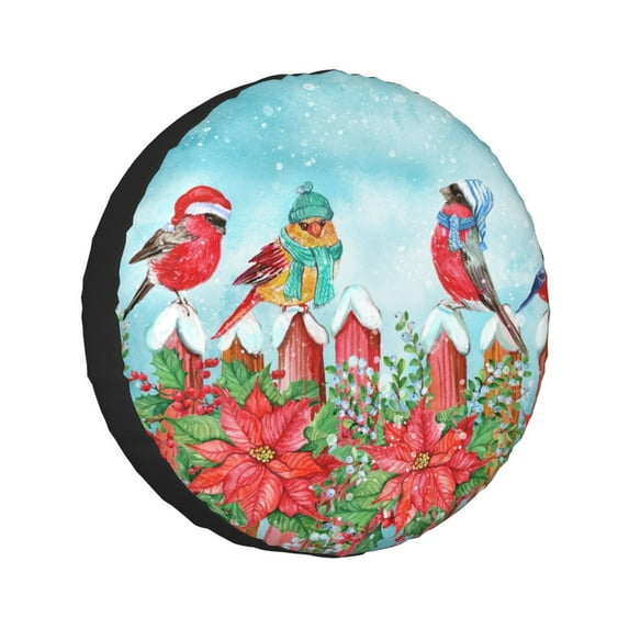 Kll Birds Tire Cover,Universal Wheel Tire Cover For Trailer, Rv, Suv, Truck,Camper And Many Vehicle,(16 Inch)