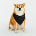 thumbnail image 1 of Kll Black Marble Texture Abstract Dog Bandanas,Triangle Reversible Pet Scarf For Small Medium Large And Extra Large Dogs-Medium, 1 of 7