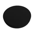 thumbnail image 1 of Kll Black Round Bar Chair Cushion Cover ,Bar Stool Protector With Elastic, Soft Washable, 1 of 7