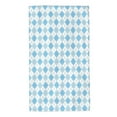 thumbnail image 1 of Kll Blue And White Squares Ultra Absorbent & Soft Hand Towels For Bath, Hand, Face, Gym And Spa-27.5x16in, 1 of 9