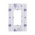 thumbnail image 1 of Kll Bouquet And Lavender Flowers Wall Plate,Gloss Finish,Standard Size 1 - 5" X 3", Polycarbonate Thermoplastic,Electric Receptacle Plug Covers, 1 of 8