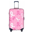thumbnail image 1 of Kll Breast Cancer Awareness Luggage Cover Suitcase Cover Suitcase Protector (Luggage not included)-Large, 1 of 8