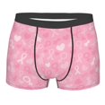 thumbnail image 1 of Kll Breast Cancer Awareness Men'S Cotton Boxer Briefs Underwear-Xx-Large, 1 of 9