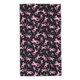 thumbnail image 1 of Kll Breast Cancer Awareness Ultra Absorbent & Soft Hand Towels For Bath, Hand, Face, Gym And Spa-27.5x16in, 1 of 1