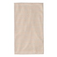 thumbnail image 1 of Kll Brown Gingham Ultra Absorbent & Soft Hand Towels For Bath, Hand, Face, Gym And Spa-27.5x16in, 1 of 9