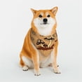 thumbnail image 1 of Kll Brown Mushrooms Dog Bandanas,Triangle Reversible Pet Scarf For Small Medium Large And Extra Large Dogs-Medium, 1 of 7