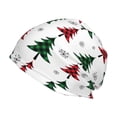thumbnail image 1 of Kll Buffalo Plaid Christmas Trees Winter Fall Beanie Knit Hats For Men & Women - Warm & Soft Stylish Toboggan Caps For Cold Weather, 1 of 9