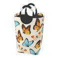 thumbnail image 1 of Kll Butterflies Laundry Hamper,Large Canvas Fabric Lightweight Storage Basket Toy Organizer Dirty Clothes Collapsible Waterproof For College Dorms,Children Bedroom,Bathroom, 1 of 6