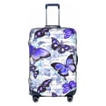 thumbnail image 1 of Kll Butterflies Luggage Cover Suitcase Cover Suitcase Protector (Luggage not included)-Large, 1 of 8