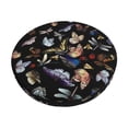 thumbnail image 1 of Kll Butterfly1 Round Bar Chair Cushion Cover 12 Inch,Bar Stool Protector With Elastic, Soft Washable, 1 of 7