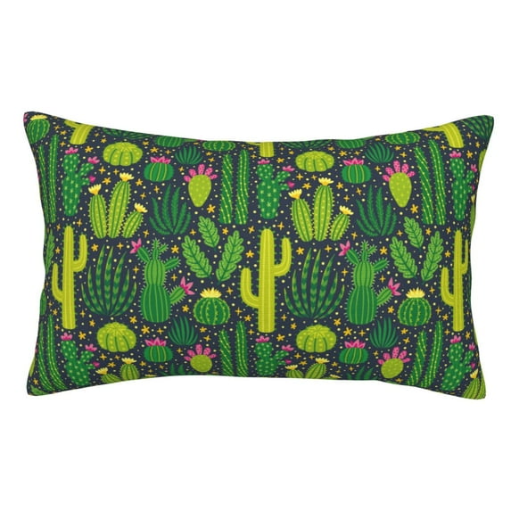 Kll Cactus 1 Pillow Covers Envelope Closure,Super Soft And Cozy Fuzzy Fleece Pillow Case Cover 20"X30"