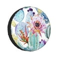 thumbnail image 1 of Kll Cactus Tire Cover,Universal Wheel Tire Cover For Trailer, Rv, Suv, Truck,Camper And Many Vehicle,(14 Inch), 1 of 8