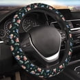 thumbnail image 1 of Kll Car Steering Wheel Cover, Universal 15 Inch, Soft Elastic And Comfortable,Car Accessories Decorations-Baby Sloths Sleeping On The Christmas Ball, 1 of 7