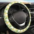 thumbnail image 1 of Kll Car Steering Wheel Cover, Universal 15 Inch, Soft Elastic And Comfortable,Car Accessories Decorations-Contracted And Pineapple, 1 of 7